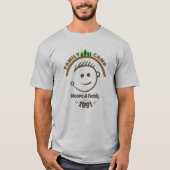 ファミリーキャンプ大人用ユニセックスTシャツ Tシャツ (正面)