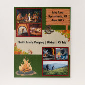 ファミリーキャンプRVハイキングメモリーズパズル ジグソーパズル (縦)