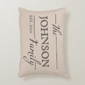 ファミリーギパーソナライズされたフトカスタム枕ホームデコール アクセントクッション (正面(垂直))