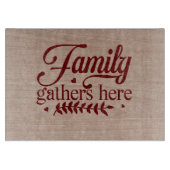 ファミリーギャザーここにカッティングボード カッティングボード (正面)