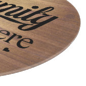 ファミリーギャザー木製のカットボード カッティングボード (角)