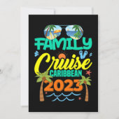 ファミリークカリブのルーズ2023夏休み シーズンカード (正面)