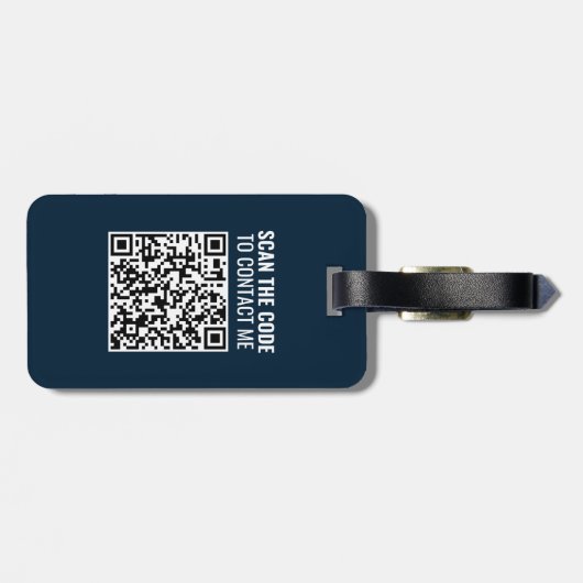 ファミリークパーソナライズされたルーズグループバケーション ラゲッジタグ (裏面横)