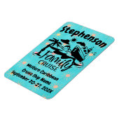 ファミリークパーソナライズされたルーズドアデコール マグネット (左側)