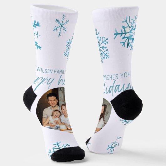 ファミリークリカスタムスマス地球に優しプレミアムクルー ソックス (傾斜あり)