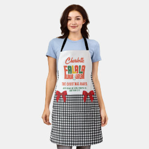 ファミリークリスマスカロールズコーラス エプロン