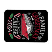 ファミリークリスマスクルーズスクワッド2024マッチング衣装 マグネット (横)