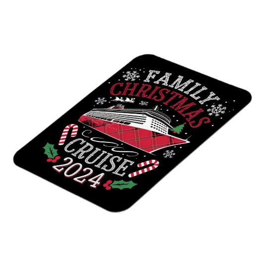 ファミリークリスマスクルーズスクワッド2024マッチング衣装 マグネット (左側)