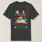 ファミリークリスマスクルーズ2022クルーズスクワッドクリスマス Tシャツ (デザイン正面)