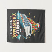 ファミリークリスマスクルーズ2024マッチング衣装 タペストリー (正面(横))