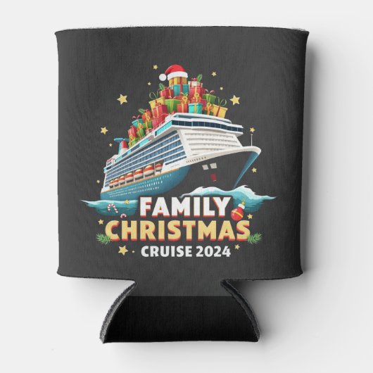 ファミリークリスマスクルーズ2024マッチング衣装 缶クーラー (正面)