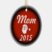 ファミリークリスマスツリーオーナメントテンプレート セラミックオーナメント (右)