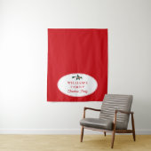 ファミリークリスマスディナーパーティービュッフェテーブルランナー タペストリー (インサイチュ)