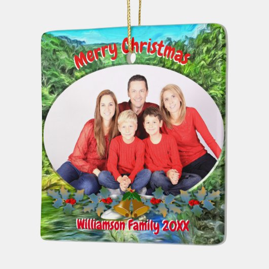 ファミリークリスマスバラルタリバーサウス0366 セラミックオーナメント (左)