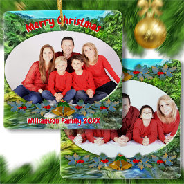 ファミリークリスマスバラルタリバーサウス0366 セラミックオーナメント