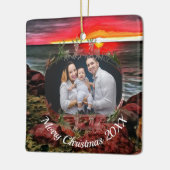 ファミリークリスマスバンドレーズサンセット914 セラミックオーナメント (左)