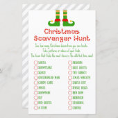 ファミリークリスマスパーティーゲーム印刷 (正面/裏面)