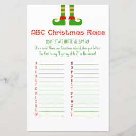 ファミリークリスマスパーティーゲーム印刷