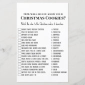 ファミリークリスマスパーティーゲーム印刷 (正面)