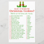 ファミリークリスマスパーティーゲーム印刷 (正面)