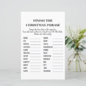 ファミリークリスマスパーティーゲーム印刷 (スタンド正面)