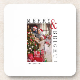 ファミリークリスマスフォトカモダンードスクリプトホリデー コースター