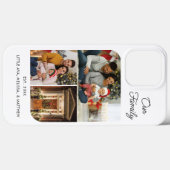 ファミリークリスマスホリデーフォトパーソナライズされたパパ Case-Mate iPhoneケース (裏面 (横))