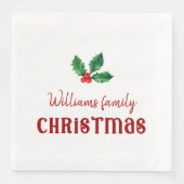 ファミリークリスマスレッドホリー (正面)