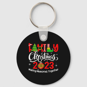 ファミリークリスマス2023マッチング衣装チームサンタ キーホルダー