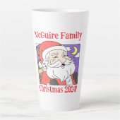 ファミリークリスマス2024 カフェラテマグ (正面)