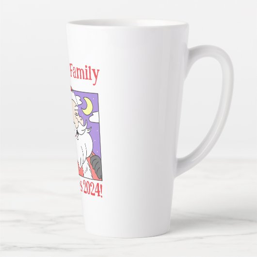 ファミリークリスマス2024 カフェラテマグ (右)