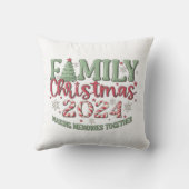 ファミリークリスマス2024 クッション (裏面)