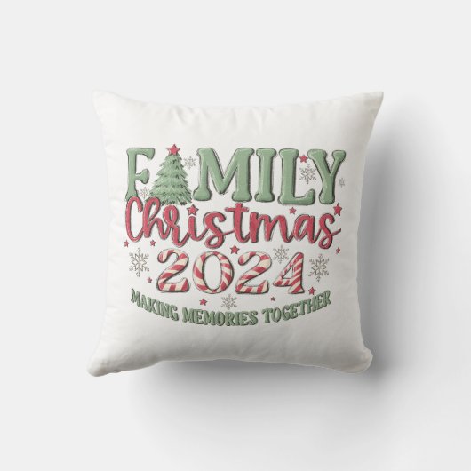 ファミリークリスマス2024 クッション (裏面)