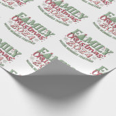 ファミリークリスマス2024 ラッピングペーパー (角)