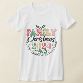 ファミリークリスマス2024 Tシャツ