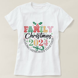 ファミリークリスマス2024 Tシャツ