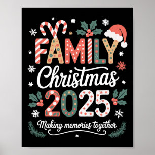ファミリークリスマス2025マッチングクリスマス服 ポスター