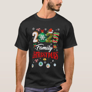 ファミリークリスマス2025一致するファミリークリスマスXm Tシャツ