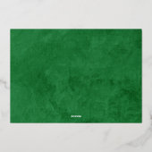 ファミリークリ実在スマルフォイルハッピーホリデーズカード 箔シーズンカード (裏面)