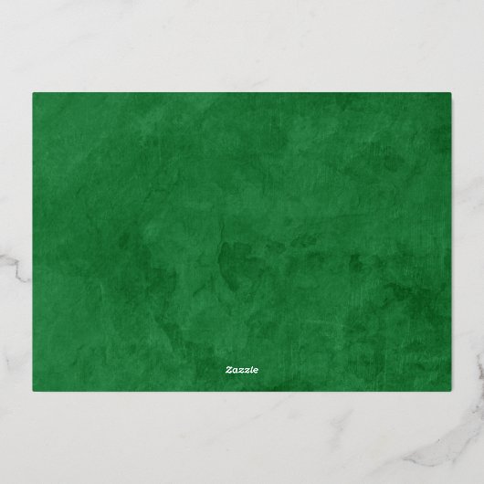 ファミリークリ実在スマルフォイルハッピーホリデーズカード 箔シーズンカード (裏面)