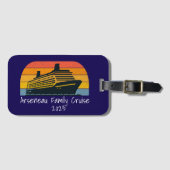 ファミリークルーズカスタムテンプレート ラゲッジタグ (正面横)