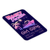 ファミリークルーズガール集団パーソナライズ マグネット (右側)