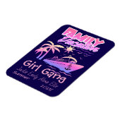 ファミリークルーズガール集団パーソナライズ マグネット (左側)