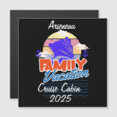 ファミリークルーズキャビンブラックパーソナライズ (正面/裏面)