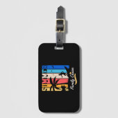 ファミリークルーズサマーブラック ラゲッジタグ (正面縦)