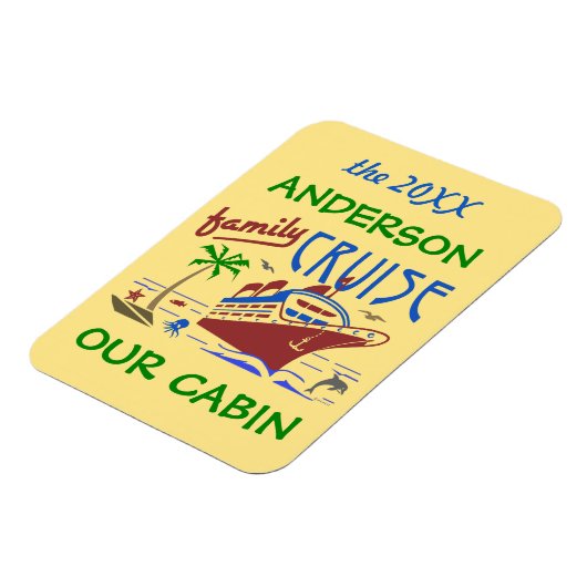 ファミリークルーズシップ |客室ステートルーム名 マグネット (左側)