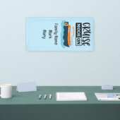 ファミリークルーズスクワッドトラベルバケーション 横断幕 (トレードショー)