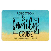 ファミリークルーズドアデコレーション マグネット (横)