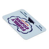 ファミリークルーズバケーションカスタムパーソナライズされたキャビン マグネット (右側)