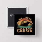 ファミリークルーズバケーションマイファーストクルーズ 缶バッジ (正面&裏面)